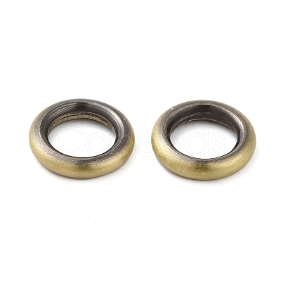 Tibetan Style Rack Plating Brass Linking Rings KK-Q805-19AB-1