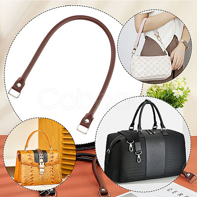 2Pcs Cowhide Leather Bag Handle FIND-PH0009-87A-1