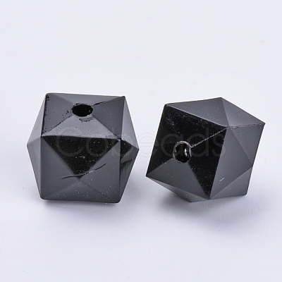 Transparent Acrylic Beads TACR-Q259-14mm-V72-1