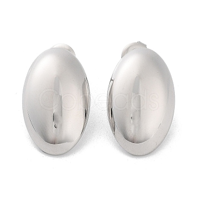 Non-Tarnish 304 Stainless Steel Stud Earrings EJEW-H115-19P-1