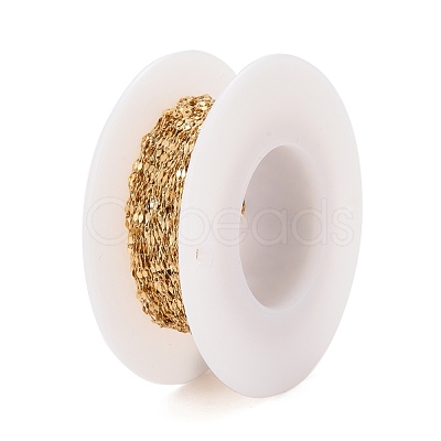 PVD Vacuum Plating 304 Stainless Steel Dapped Chains CHS-F011-15B-G-1