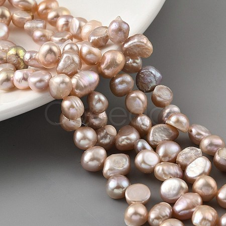 Natural Cultured Freshwater Pearl Beads Strands PEAR-A006-19A-1