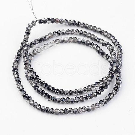 Electroplate Glass Bead Strands EGLA-G014-2mm-HP-D05-1
