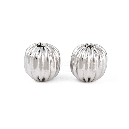 304 Stainless Steel Beads STAS-F339-10A-02-1