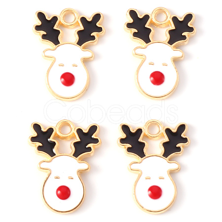 Alloy Enamel Pendants X-ENAM-S121-013A-1