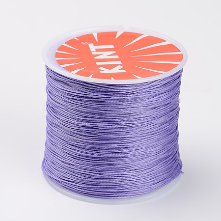 Round Waxed Polyester Cords YC-K002-0.45mm-12-1