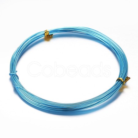 Round Aluminum Craft Wire AW-D009-2mm-5m-16-1