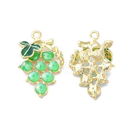 Alloy Enamel Pendants ENAM-D046-23G-02-1