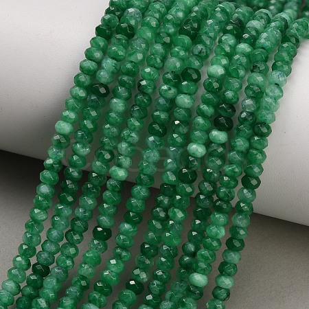 Dyed Natural White Jade Beads Strands GG-CBAF9EE-A09-3x4mm-1