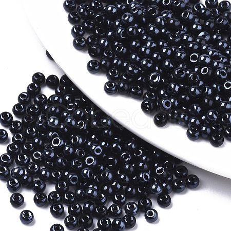 Opaque Glass Beads SEED-S040-07A-01-1
