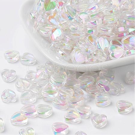Transparent Acrylic Beads PL539-822-1