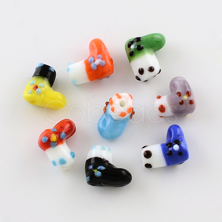 Handmade Lampwork Beads LAMP-R010-M-1