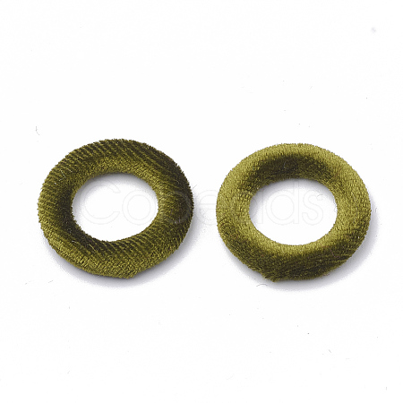 Velvet Covered Linking Rings WOVE-N009-05C-1