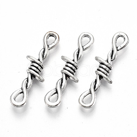 Tibetan Style Alloy Links/Connector TIBE-S323-097AS-RS-1