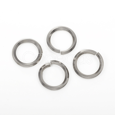 Tarnish Resistant 304 Stainless Steel Open Jump Rings STAS-G224-22P-03-1