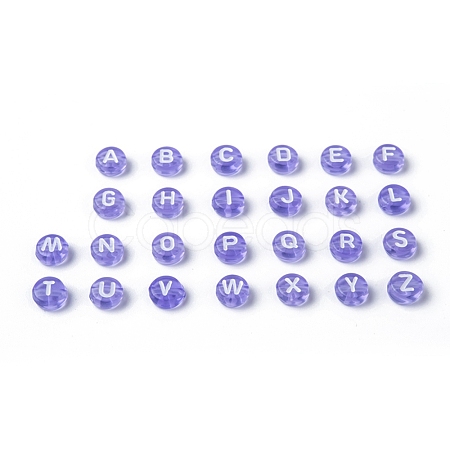 Transparent Acrylic Beads X-TACR-N002-04H-1