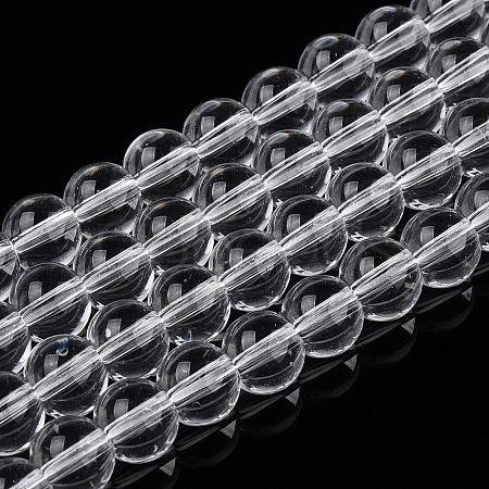 Transparent Glass Beads Strands GLAA-T032-T6mm-13-1