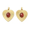 Natural Carnelian Pendants GG-CBAD360-13G-02-1