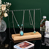 Acrylic Necklace Display Planks NDIS-WH0009-14A-5