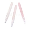 Natural Rose Quartz Massage Sticks G-O175-03A-1