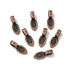Tibetan Style Pendant Bails LS-RAB3357Y-1