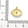 304 Stainless Steel Crystal Rhinestone Pendants STAS-E550-03G-3