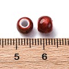 Bright Glazed Porcelain Beads PORC-D300-A05-2