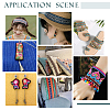 Ethnic Style Polyester Ribbons OCOR-WH0079-65A-6