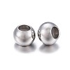 201 Stainless Steel Beads STAS-P238-02P-02-2