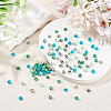 480Pcs 4 Colors Picasso Glass Seed Beads SEED-TA0001-07B-5