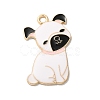 Alloy Enamel Pendants X-ENAM-Q447-01G-1