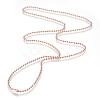 304 Stainless Steel Ball Chain Necklace MAK-R012-02RG-2