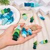 16Pcs 8 Styles Polycotton(Polyester Cotton) Tassel Pendant Decorations FIND-TA0009-19-6