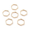 Brass Linking Rings KK-Y003-05B-G-1