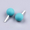 Handmade Polymer Clay 3D Lollipop Beads X-CLAY-T016-82B-3