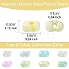 45g 9 colors Glass Seed Beads SEED-YW0002-54B-2