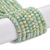 Ombre Effect Dyed Glass Beads Strands GLAA-C023-02-C13-1