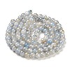 Baking Paint Crackle Glass Bead Strands X1-DGLA-R053-03C-2