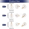 120Pcs 2 Style  Resin Imitation Pearl Charms FIND-FH0004-29-5