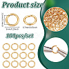 Brass Open Jump Rings KK-WH0001-38G-03-2
