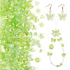 182Pcs 100G Transparent Acrylic Beads OACR-TA0003-66B-4