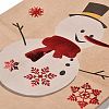Christmas Theme Hot Stamping Rectangle Paper Bags CARB-F011-02E-4