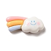 Lovely Opaque Resin Cabochons LS-RESI-B012-06I-1