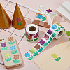 2Rolls Coated Paper Self-adhesive Stickers Roll STIC-FH0001-27C-5