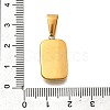 304 Stainless Steel Pendants STAS-S161-01S-G-3