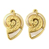 Natural Shell Pendants STAS-P341-01G-02-1