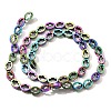 Electroplated Synthetic Non-magnetic Hematite Beads Strands G-L613-Z01-01-2