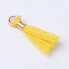 Polycotton(Polyester Cotton) Tassel Pendant Decorations X-OCOR-S102-13-2