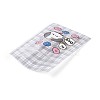 Rectangle Plastic Packaging Resealable Bags OPP-T003-01D-4