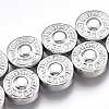 Electroplate Non-magnetic Synthetic Hematite Beads Strands G-T061-184P-1